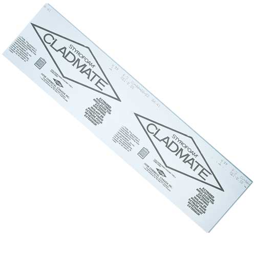 Panneau isolant rigide Cladmate, 1" x 2' x 8'