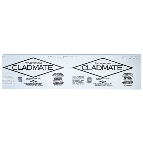 "Cladmate" Rigid Insulation Panel