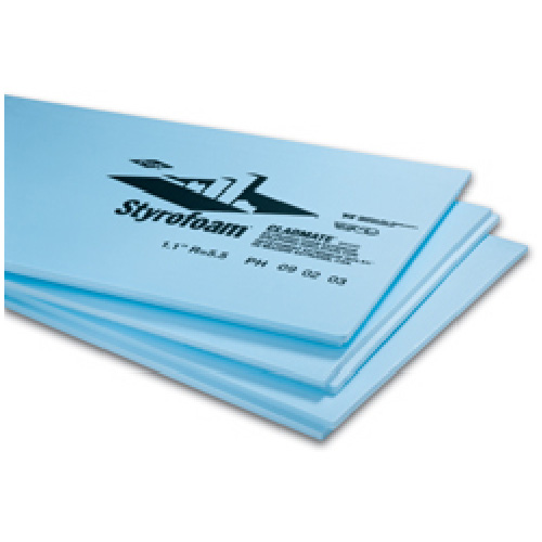 Panneau isolant Cladmate R7, 1 1/2" x 2' x 8'