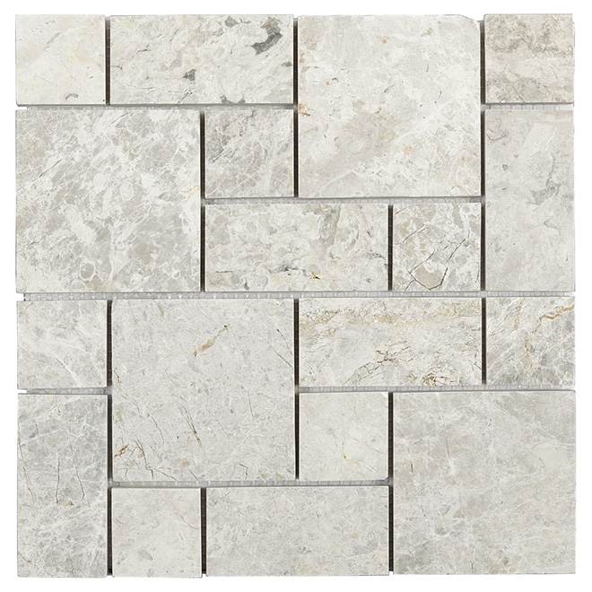 Marble Wall Tiles - Valensa Mosaic - 5/Box