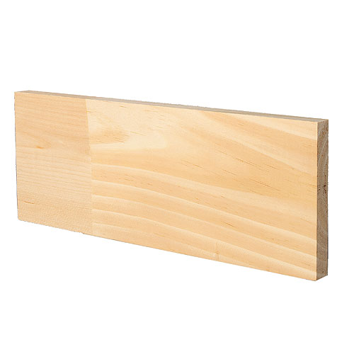 Moulure - Rectangle en pin jointé clair