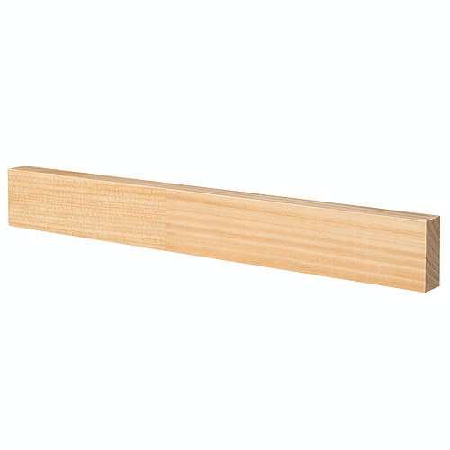 Moulure - Rectangle en pin jointé clair