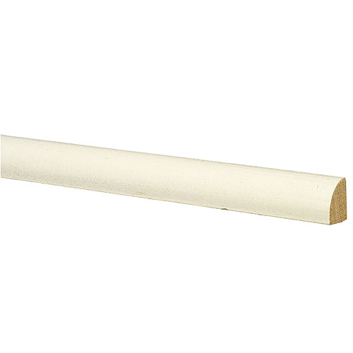 Quart-de-rond en pin jointé, 7/16'' x 11/16'' x 8'