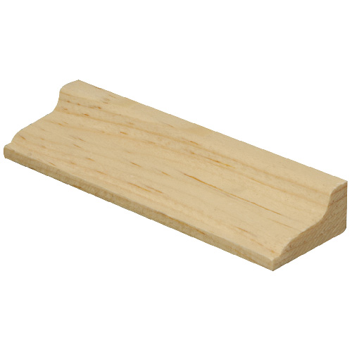 Moulure à panneau en pin naturel
