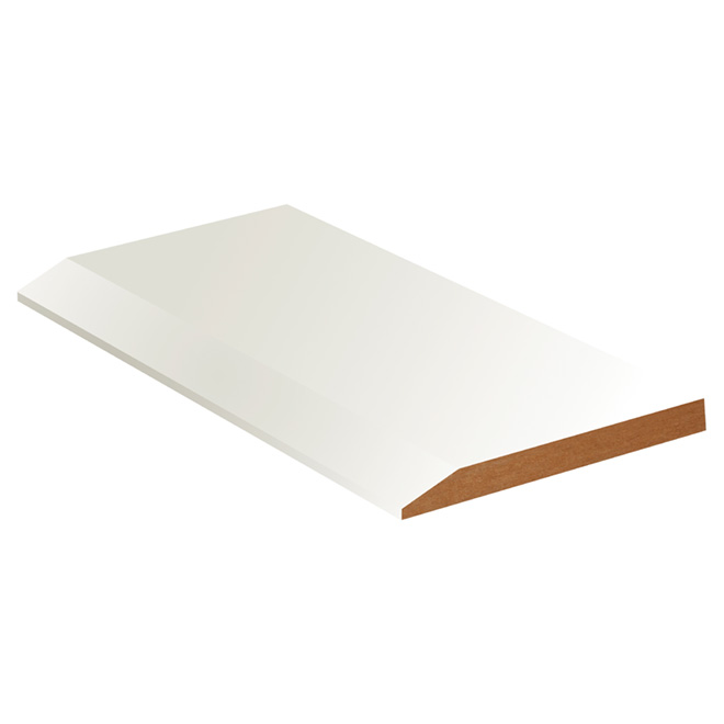 Plinthe biseautée en MDF de 4 3/4"