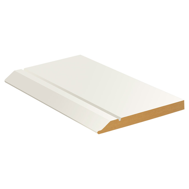 Primed MDF Baseboard 5 1/2"