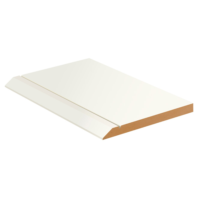 Plinthe apprêtée en MDF de 7 1/4"