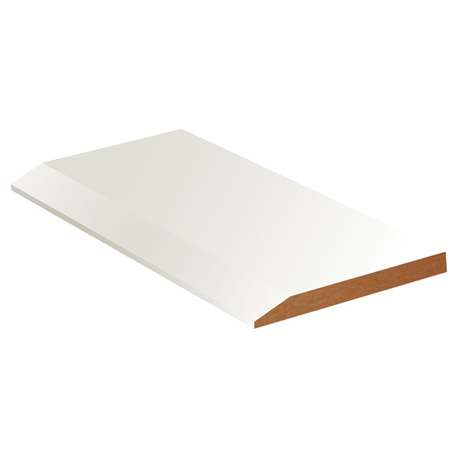 Primed MDF Baseboard 4 3/4"