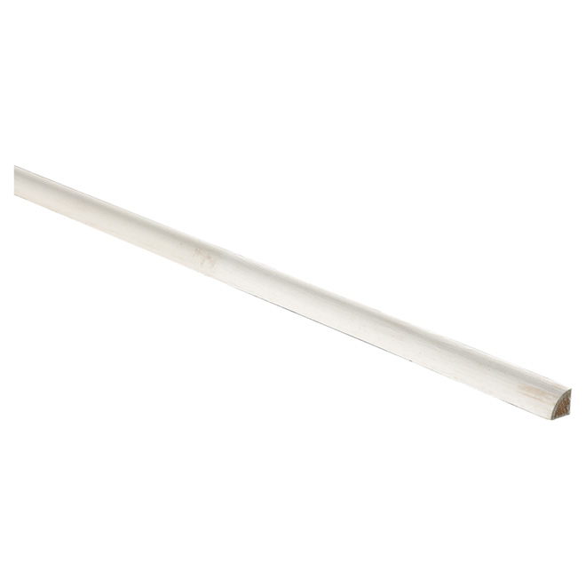 Moulure quart-de-rond en pin, apprêté