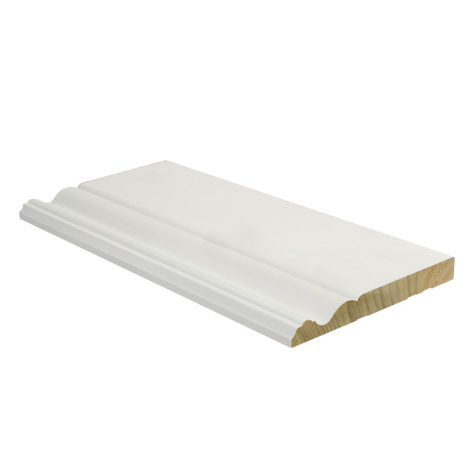 Plinthe en peuplier « Colonial », 5/8 po x 5 9/16 po x 16 pi