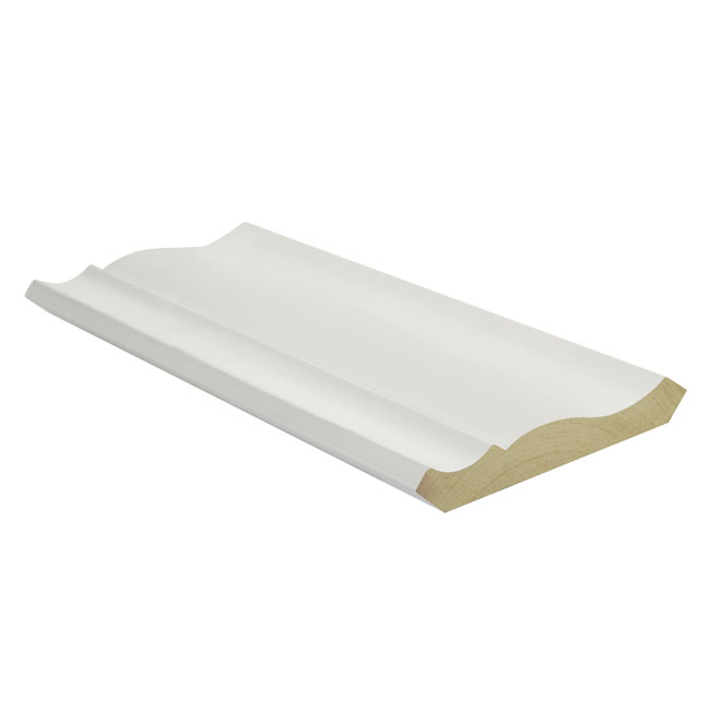 Poplar Crown Moulding 16' - Primer