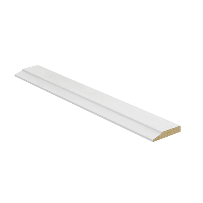"Colonial" Poplar Door Stop Moulding 16' - Primer