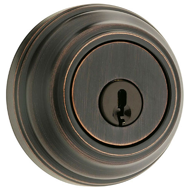 "Collection Series" Deadbolt - Venetian Bronze