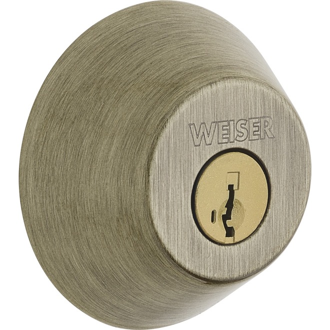 "Welcome Home Series" Deadbolt - Antique Brass