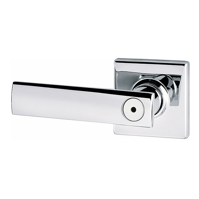 "Verdani" Privacy Lever - Polished Chrome