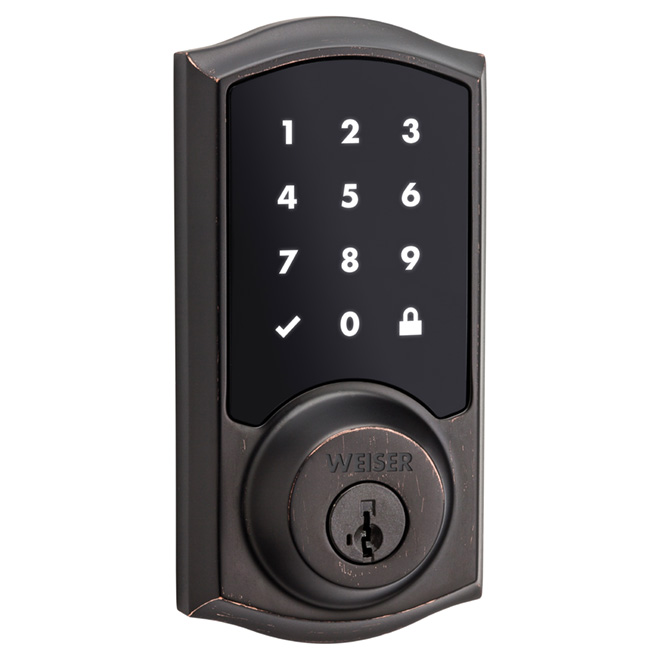 "SmartCode" Electronic Lock - Venetian Bronze