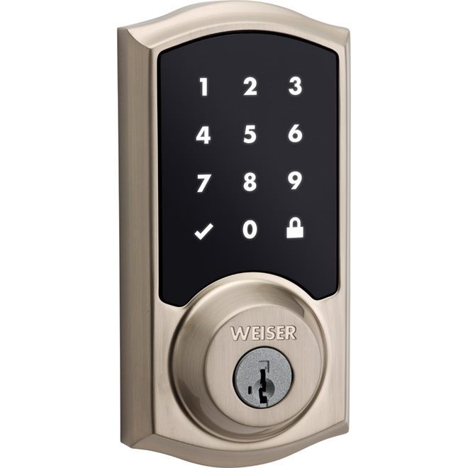 "SmartCode" Electronic Lock - Satin Nickel