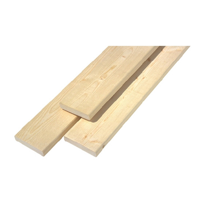 1x6x12 Épinette No.3 et Meilleur, embouveté