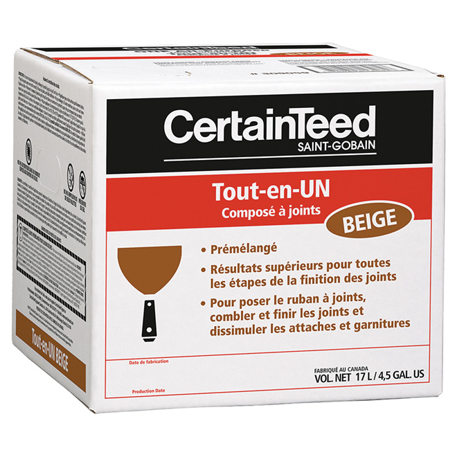 Ciment à joints Tout-en-Un 17 L
