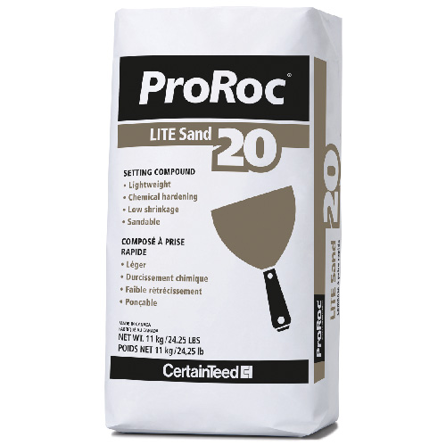 "Lite Sand 20" Quick-Setting Compound