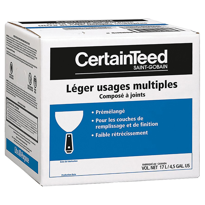 Ciment à joints léger multi-usages 17 L