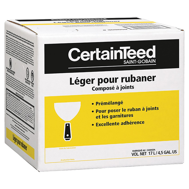 Ciment à joints léger pour ruban 17 L