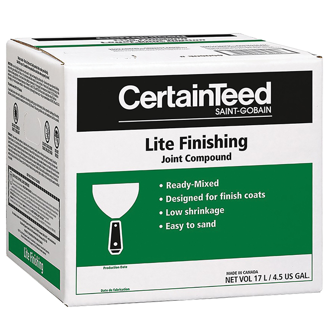 Lite Finishing Drywall Compound 17 L
