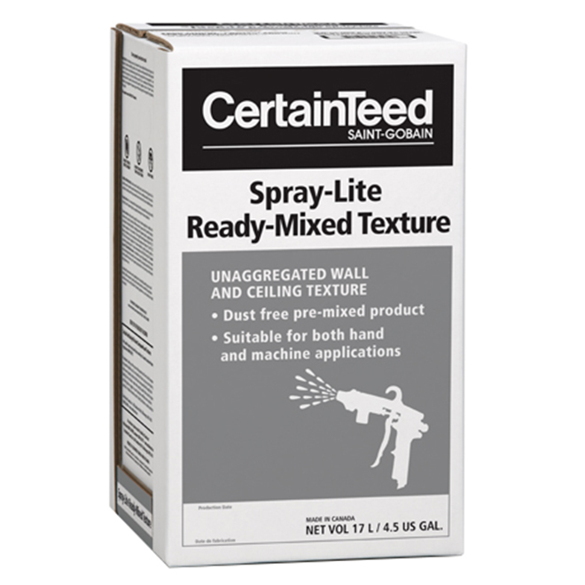 Premixed Texture "Spray-Lite" 17 L - Off-White