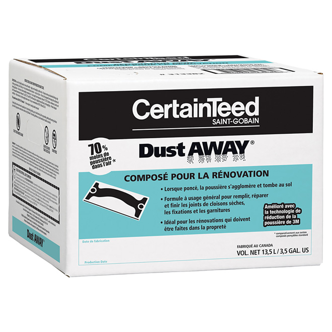 Ciment à joints Dust Away 13,5 L