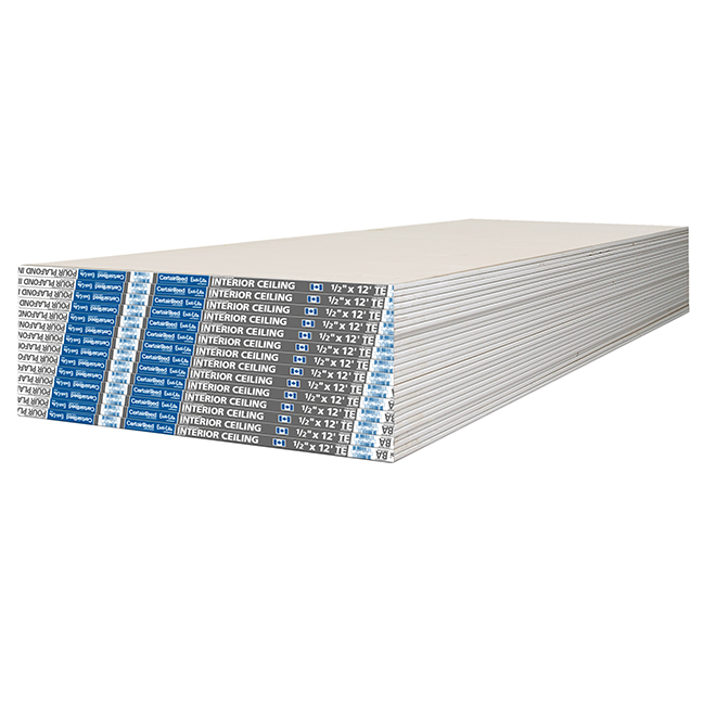 Light Weight Drywall for Ceiling - 1/2" x 4' x 12'