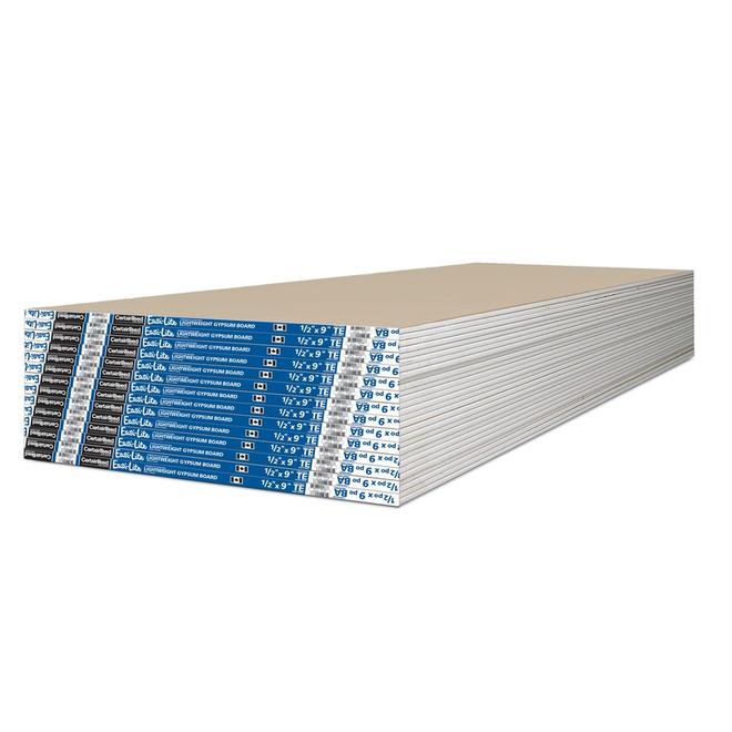 Light Weight Drywall for Ceiling - 1/2" x 4' x 9'