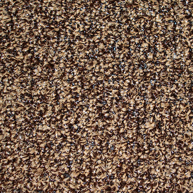 12-ft "Belvedere" Brown Grass Carpet