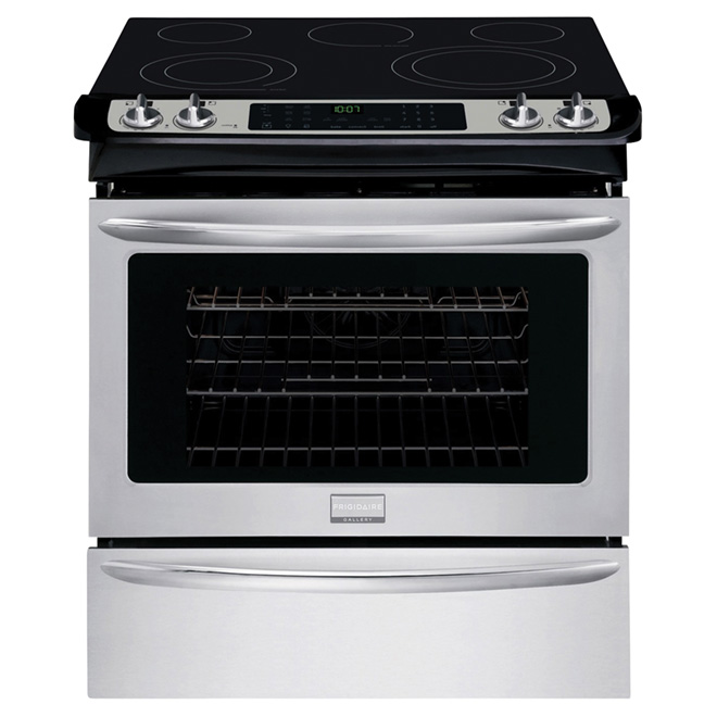 Cuisinière à convection électrique, encastrée, 4,6 pi³