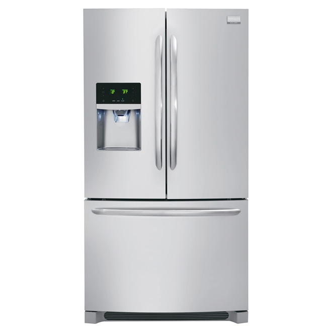 Réfrigérateur à portes françaises 36", 21,9 pi³, inox