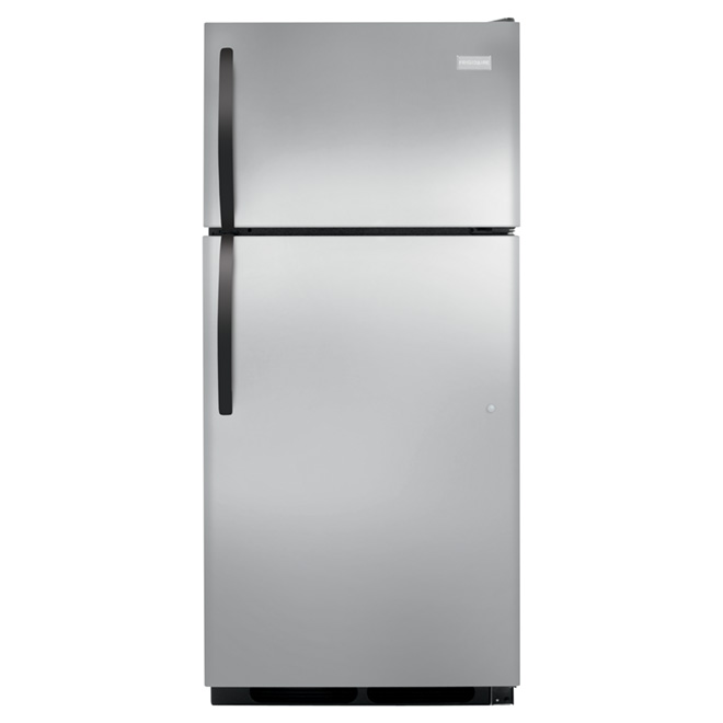 Top-Freezer Refrigerator - 28" - 16.3 cu. ft. - Steel