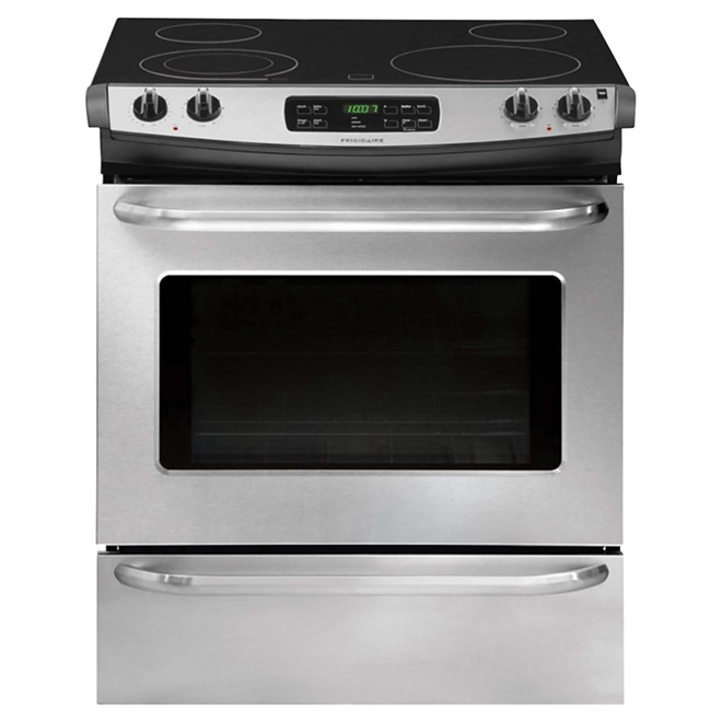 Slide-in Electric Range - 4.6 cu.ft. - Stainless Steel