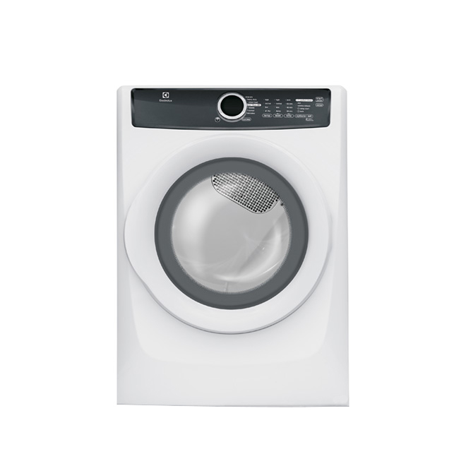 Energy Star Gas Steam Dryer 8 cu. ft. - White