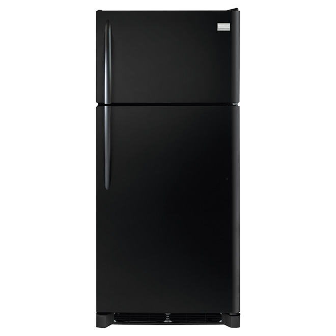 Top-Freezer Refrigerator - 30" - 18 cu. ft. - Black