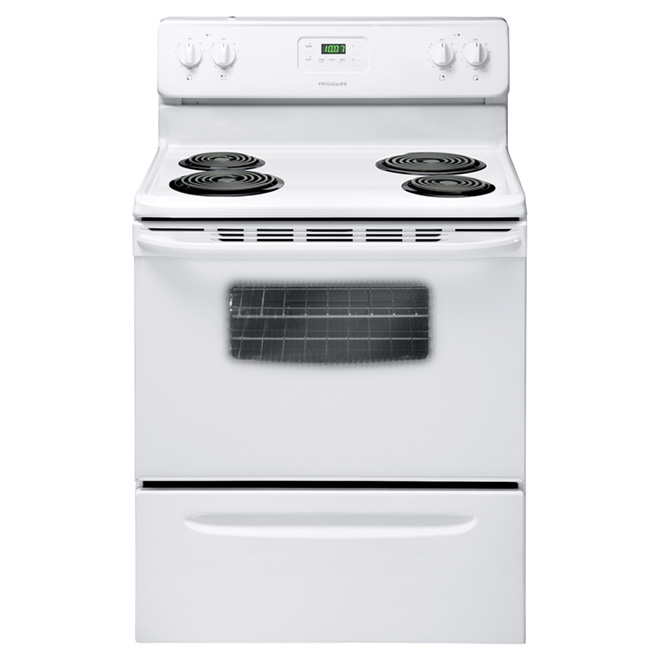 Freestanding Electric Range - 4.8 cu. ft. - White