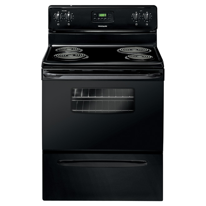 Freestanding Electric Range - 4.8 cu. ft. - Black