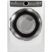 Electric Dryer with Perfect Steam(TM)- 8.0 cu.ft - White