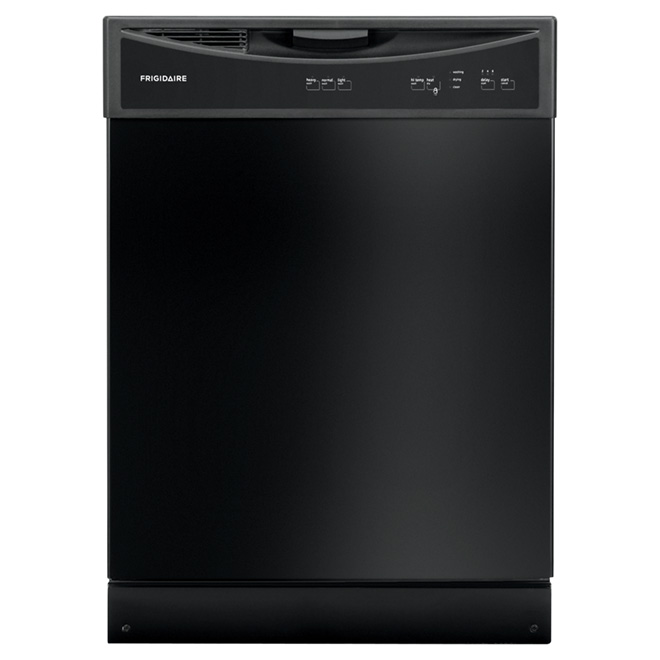 Lave-vaisselle encastré à cuve haute 24", noir