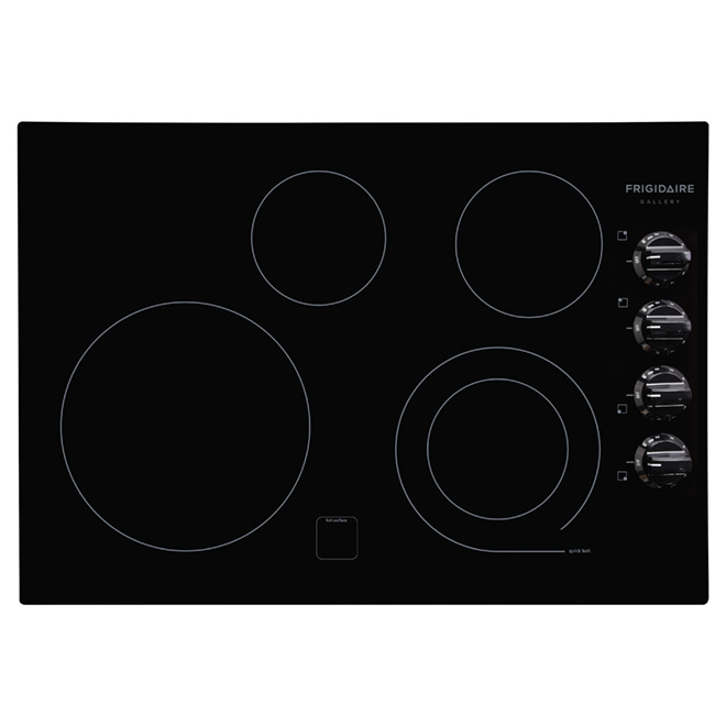 30" Electric Built-in Cooktop - Black