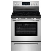 Cuisinière électrique amovible, 5,3 pi³, inox