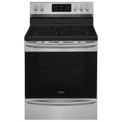 Cuisinière électrique amovible, 5,4 pi³, inox