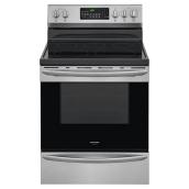 Cuisinière électrique à convection, 5,7 pi³, inox