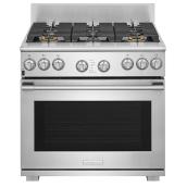 Freestanding Dual-Fuel Convection Range - 6.4 cu. ft. - Stainless Steel