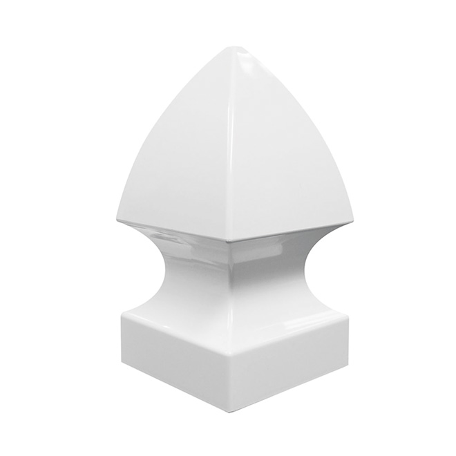 "Gothic" PVC Fence Cap - 5" x 5"
