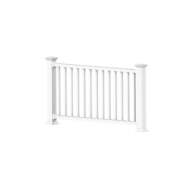 "Spartan" Straight Railing - 42" x 72"