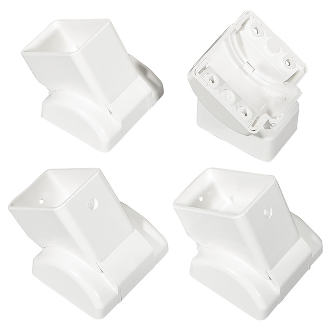 Adjustable Angle Railing Bracket - 4-Pack